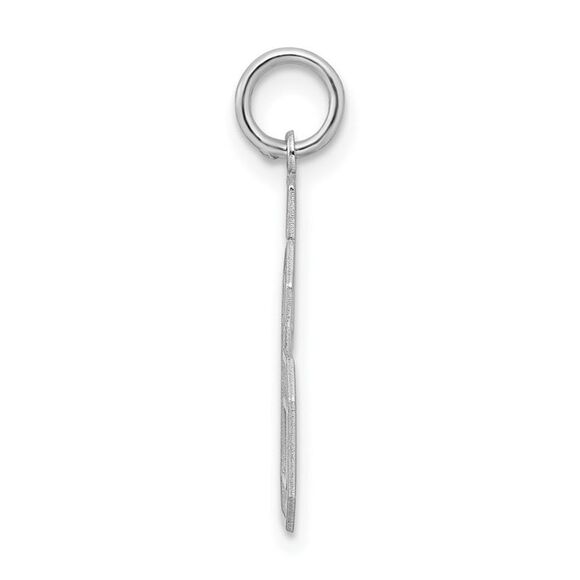 Sterling Silver, Jersey Collection, Medium Number 56 Pendant